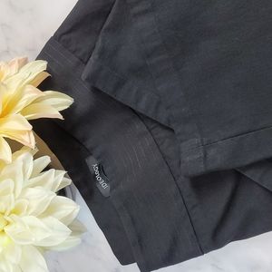 NWOT IDEOLOGY BLACK SIDE ZIP BOOTLEG PANTS